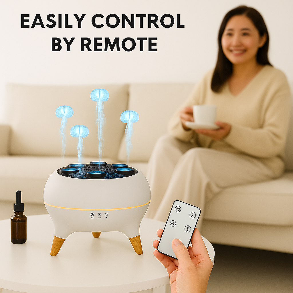 SerenityFlame Mist – Ultrasonic Aroma Diffuser for Moms