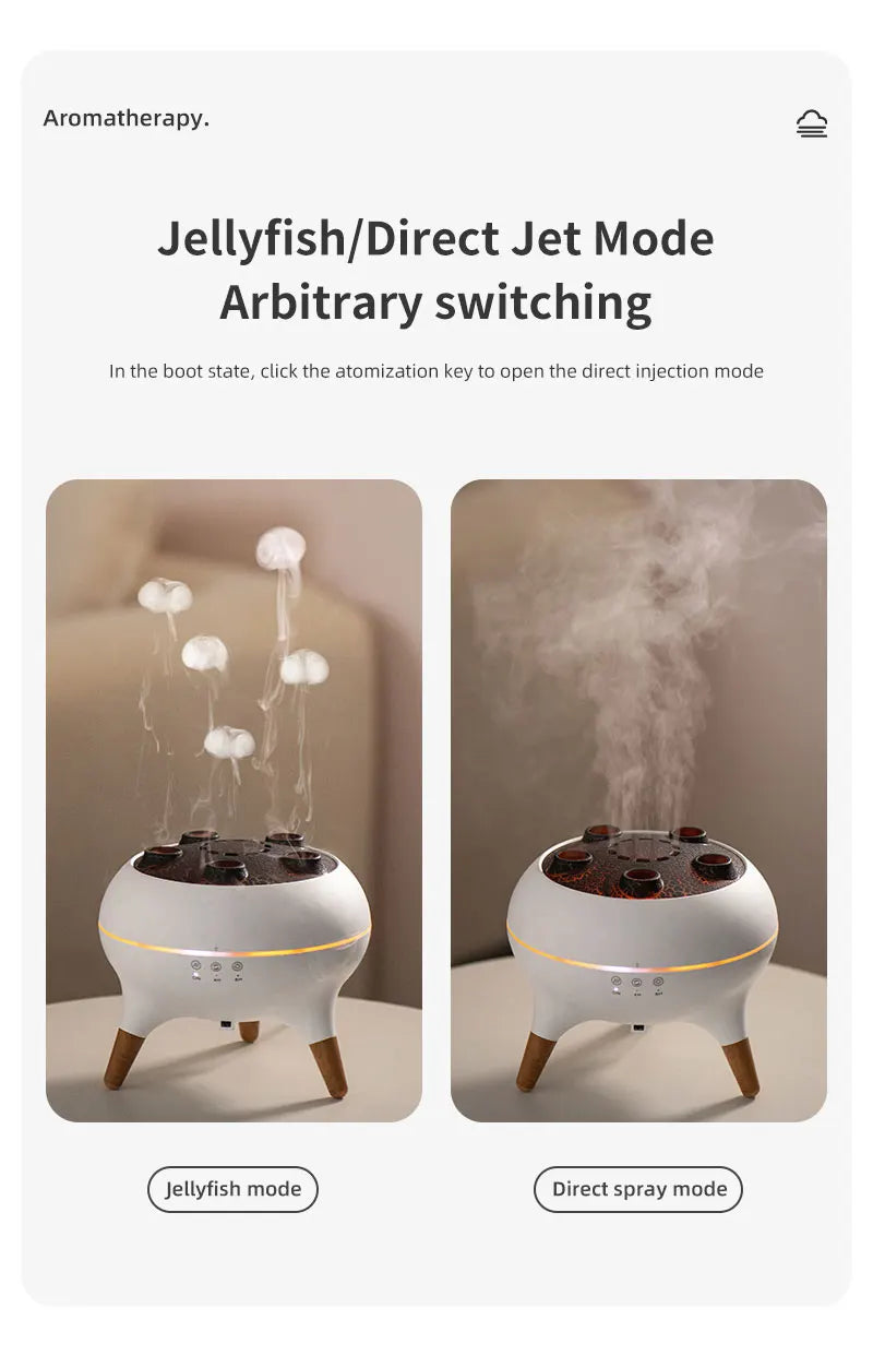 SerenityFlame Mist – Ultrasonic Aroma Diffuser for Moms
