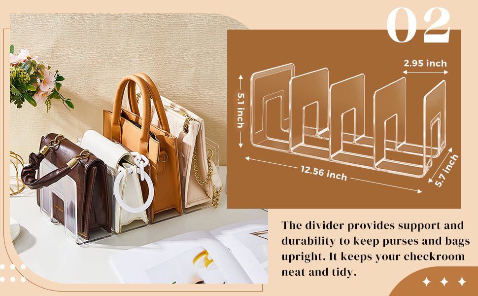 All-in-One Organizer for Handbags, Shelves, and Beyond