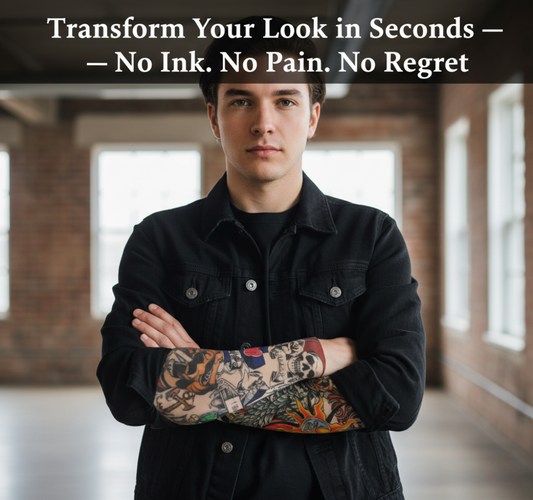 🥇 InkFlex™ Premium Temporary Tattoo Sleeves (6-Pack)